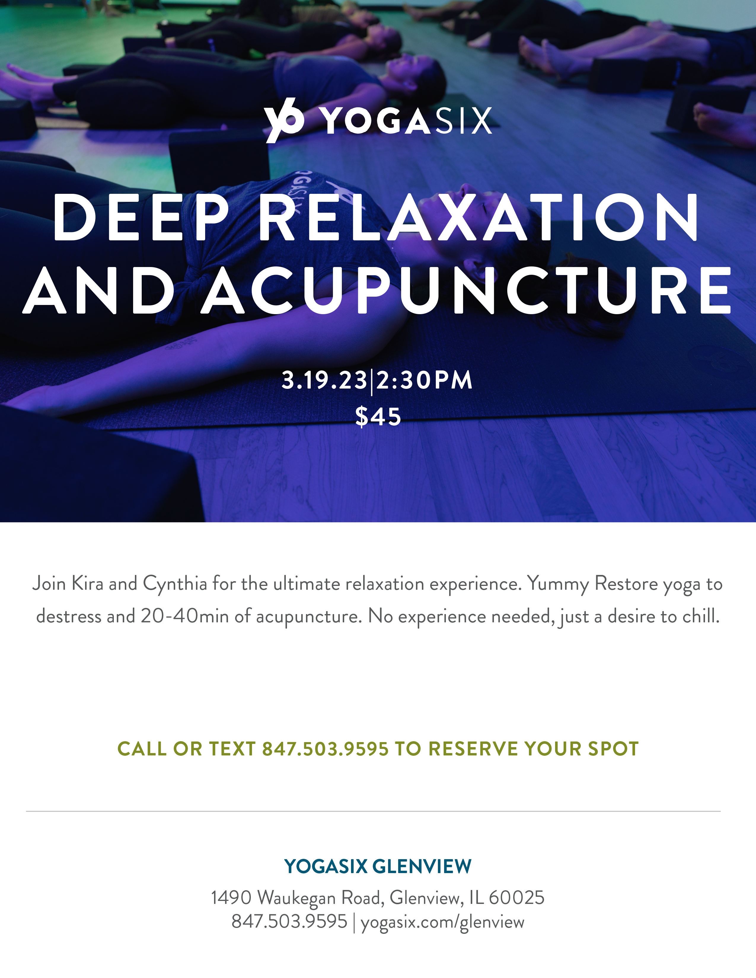 yoga six flier
